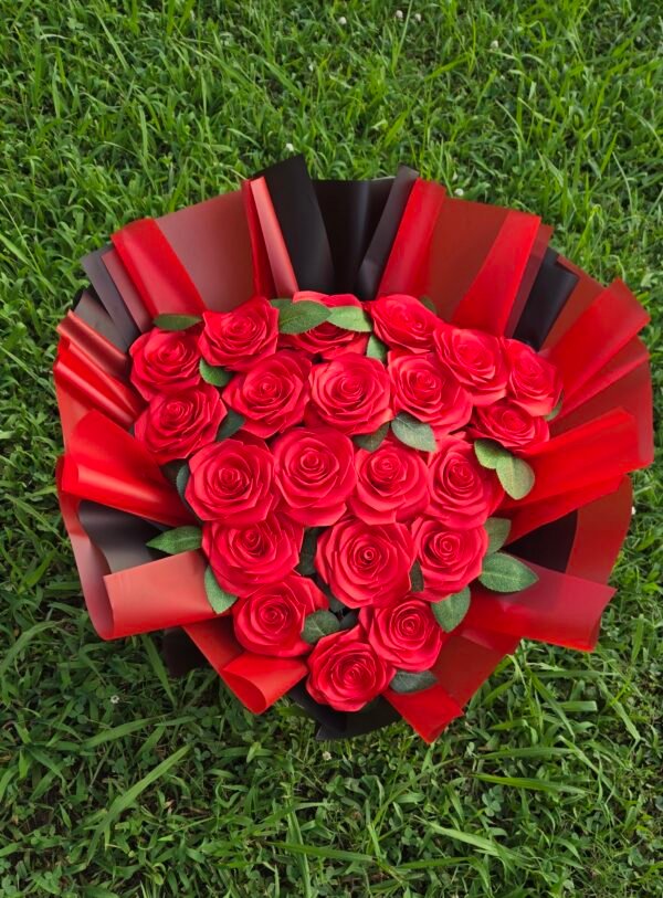 Corazón de Rosas Rojas Especial - Image 3