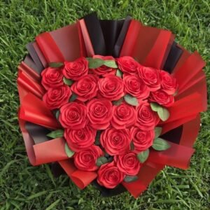 Corazón de Rosas Rojas Especial