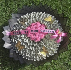 Ramo billetes Rosa’s de foamy