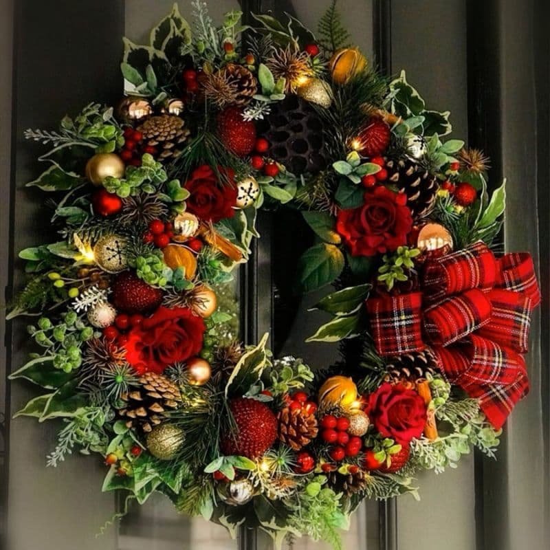 Highland Christmas Wreath